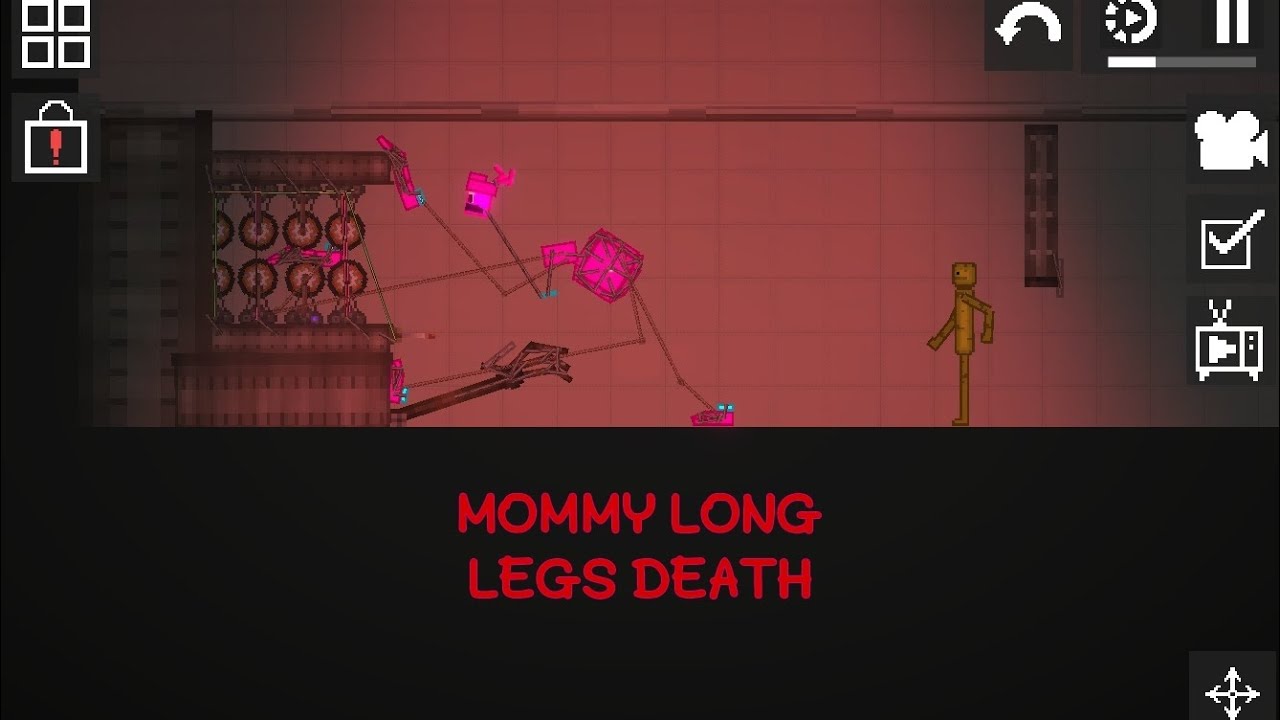 موت الام ذات الارجل الطويلة mommy long legs death ☠ in melon playground