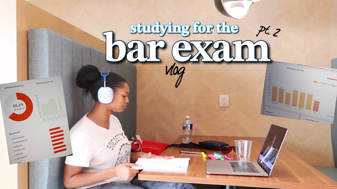 Bar Prep Vlog 2 (July 2023)