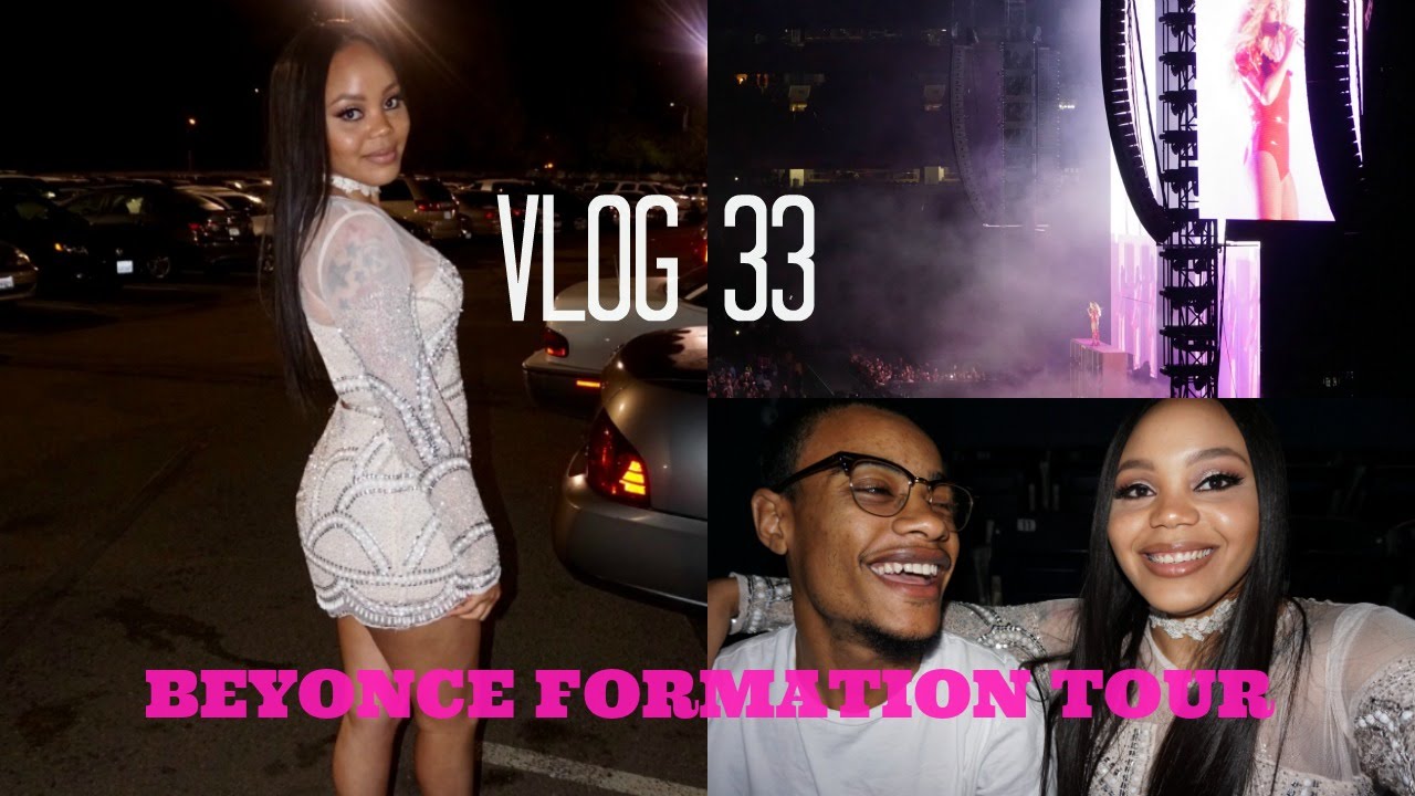 Vlog 33| F*@K THESE SEATS...BEYONCE FORMATION TOUR/ DATE NIGHT