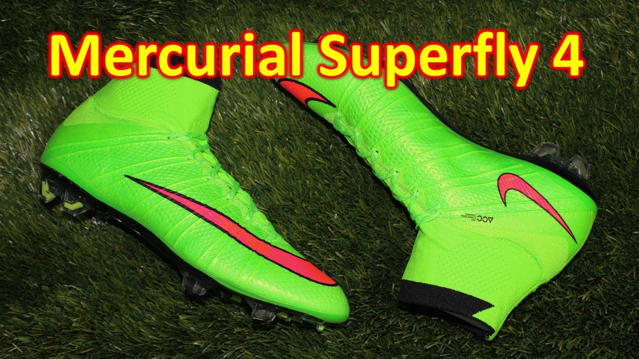 Nike Mercurial Superfly 4 Electric Green/Hyper Punch - Unboxing + On Feet