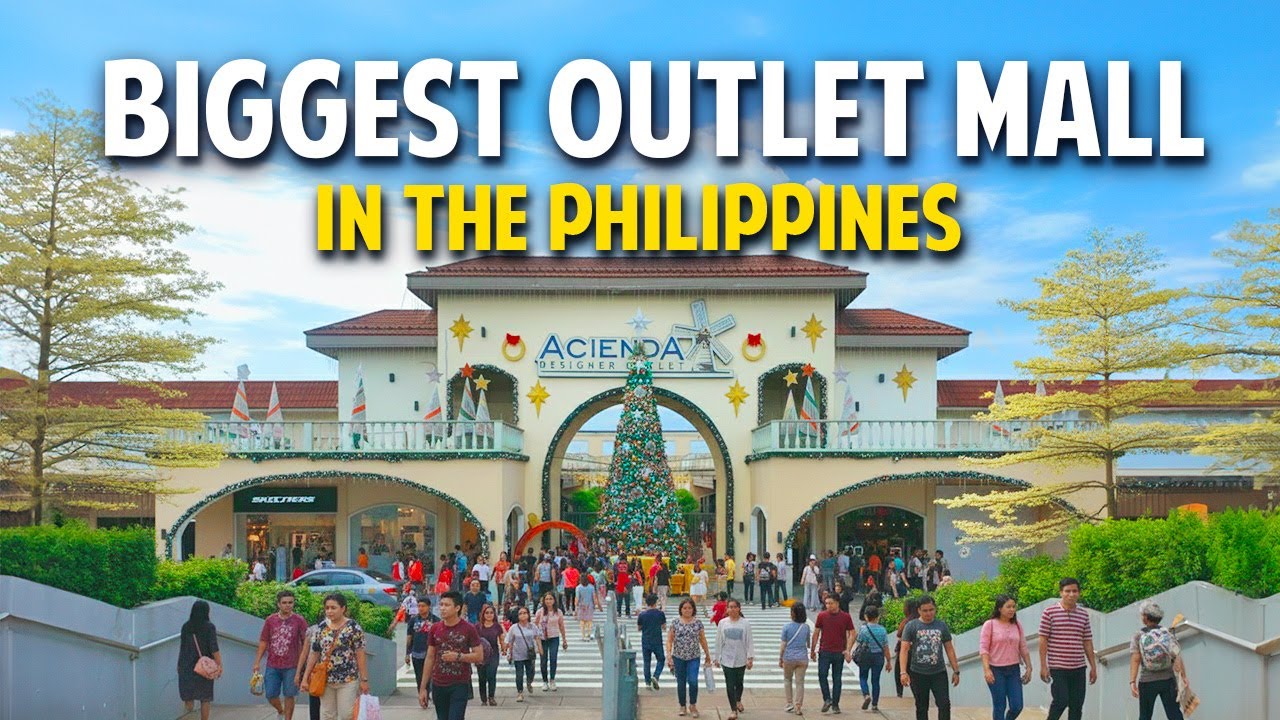 The BIGGEST DESIGNER OUTLET MALL in the Philippines! | Acienda Outlet Mall Silang Cavite