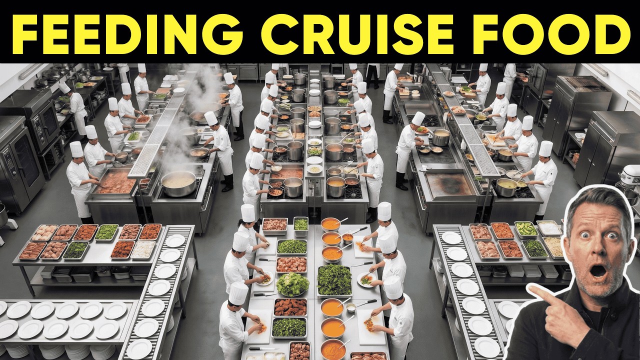 How Cruise Ships Feed 7,000 Passengers for 7 Days