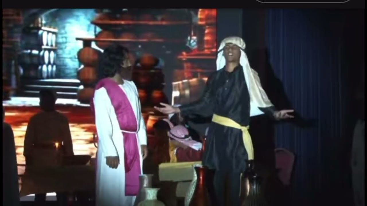 Wedding at Cana skit by ccd kids during Church feast celebration