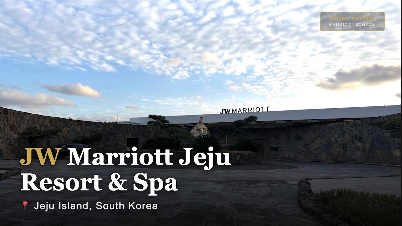 JW Marriott Jeju Resort and Spa at Jeju Island, South Korea - Hotel tour