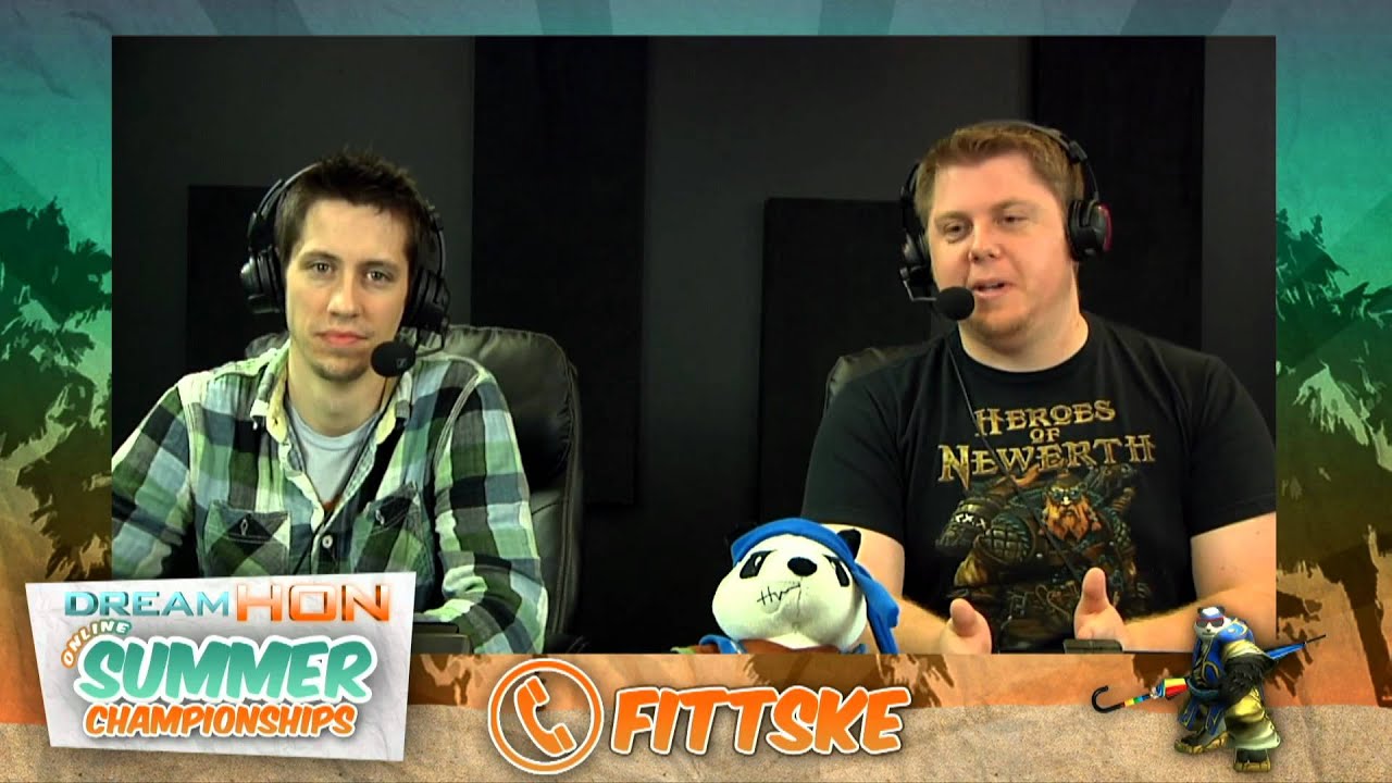 DreamHoN Summer Championships Group D Pregame Interview - [DDOS]Fittske