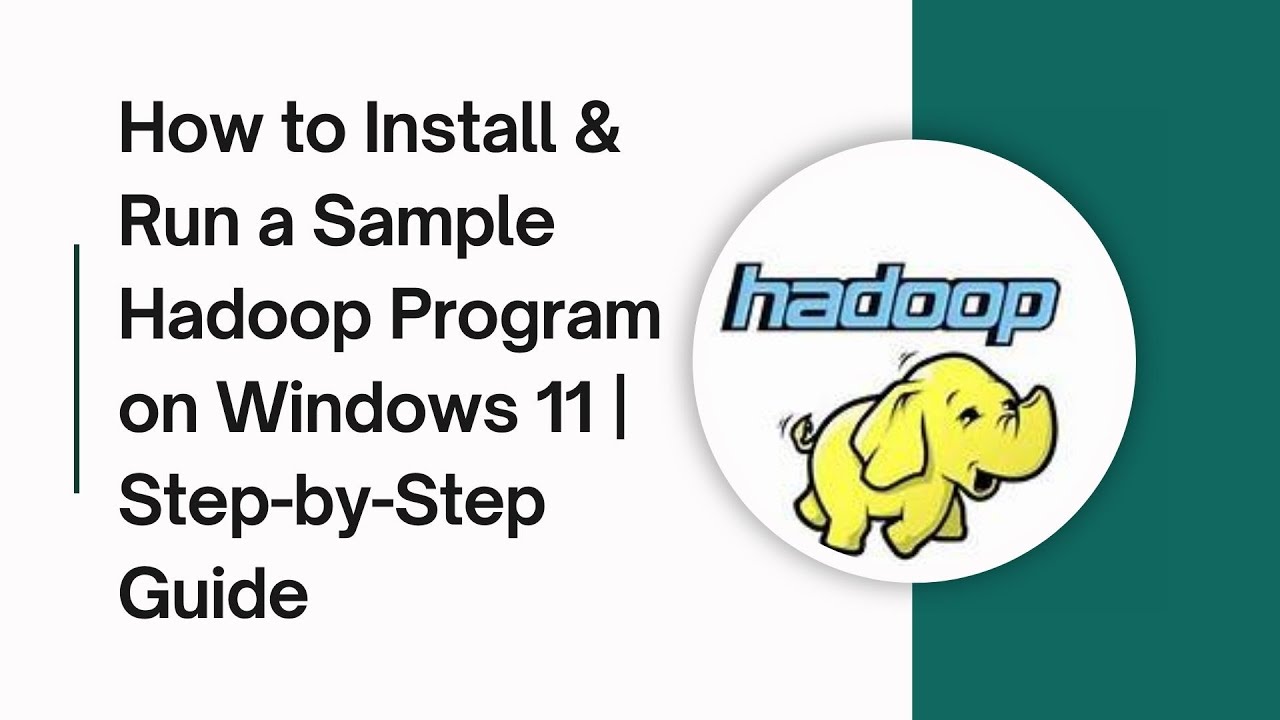 🚀 Install & Execute a Sample Hadoop Program on Windows 11 🖥️