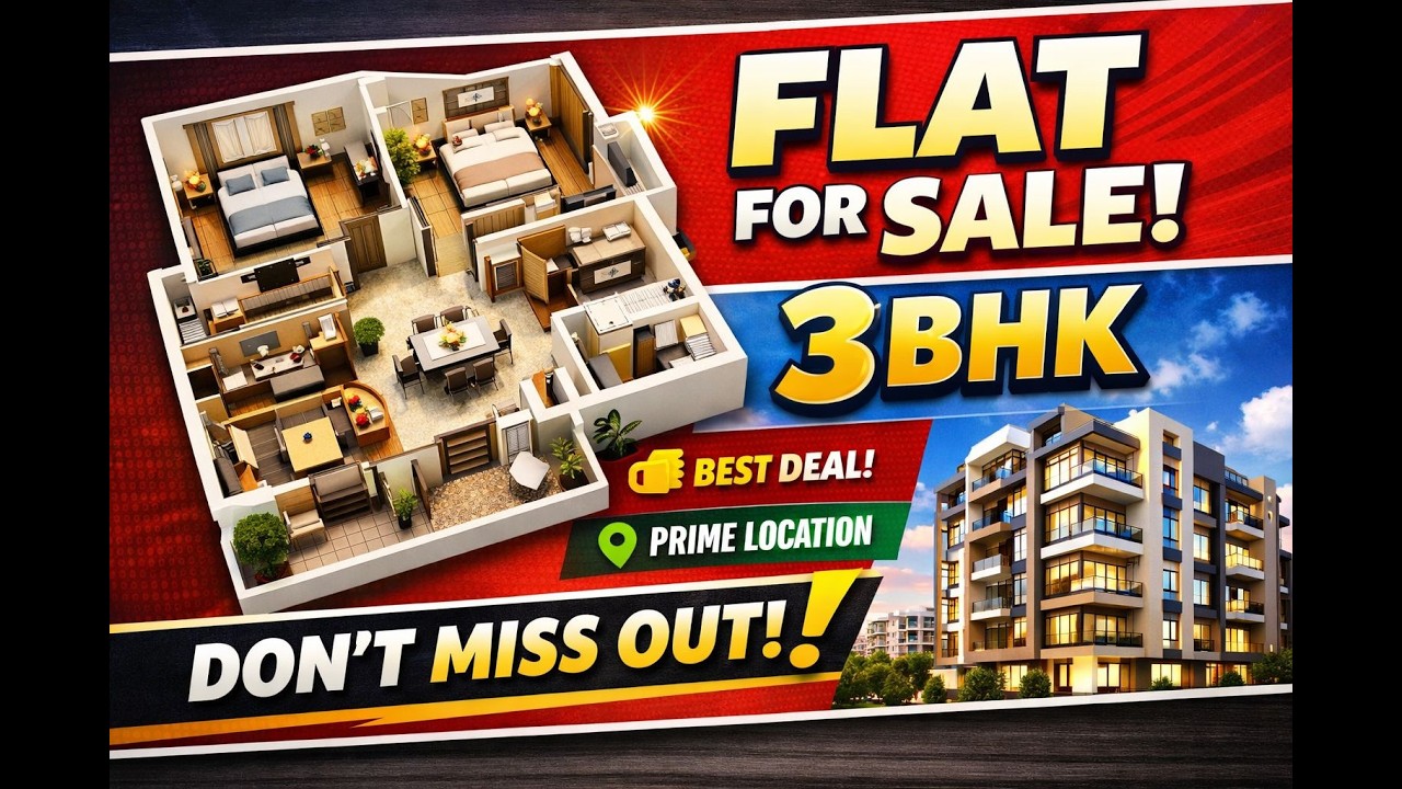 Flat for sale near Bachupally