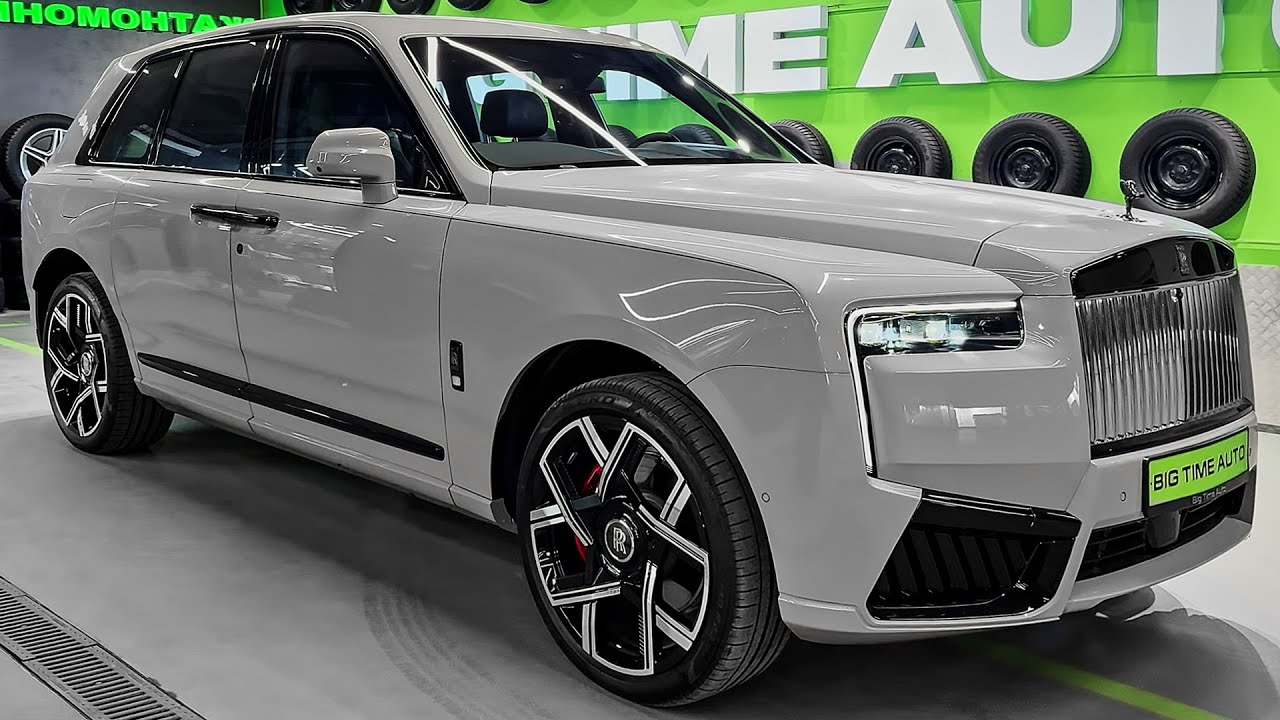 Rolls Royce Cullinan 2025 года — ультрароскошный корабль в деталях!