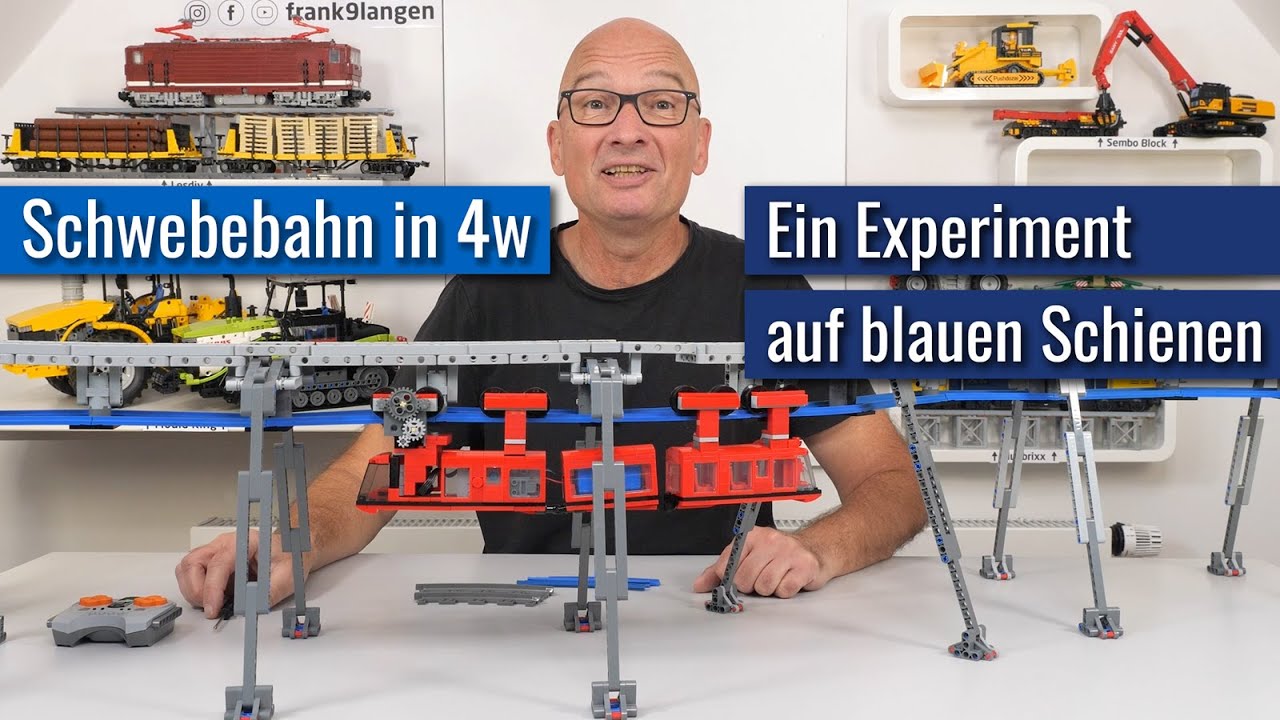 Eine Schwebebahn in 4w motorisiert! - Ein Experiment -