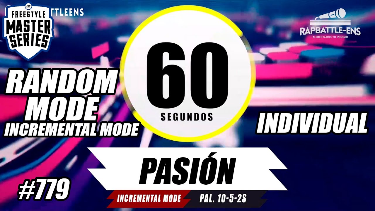 🎤 FORMATO FMS INDIVIDUAL 🔥 Base de Rap Para Improvisar | EJERCICIO DE FREESTYLE | RAPBATTLE-ENS #779
