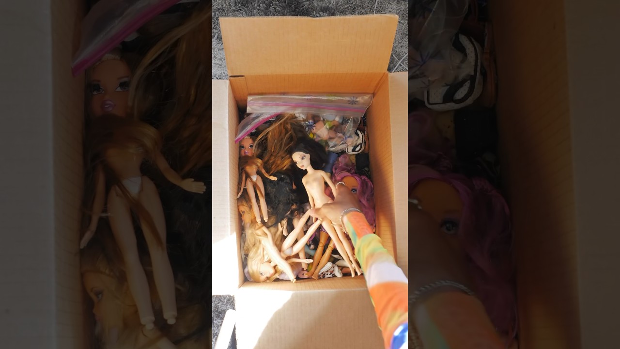 Doll restoration ✨ASMR!✨ #doll #monsterhigh #barbie #dollcollector