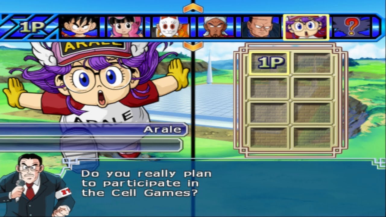 DBZ: Budokai Tenkaichi 3 (PS2) walkthrough - FINAL - Arale