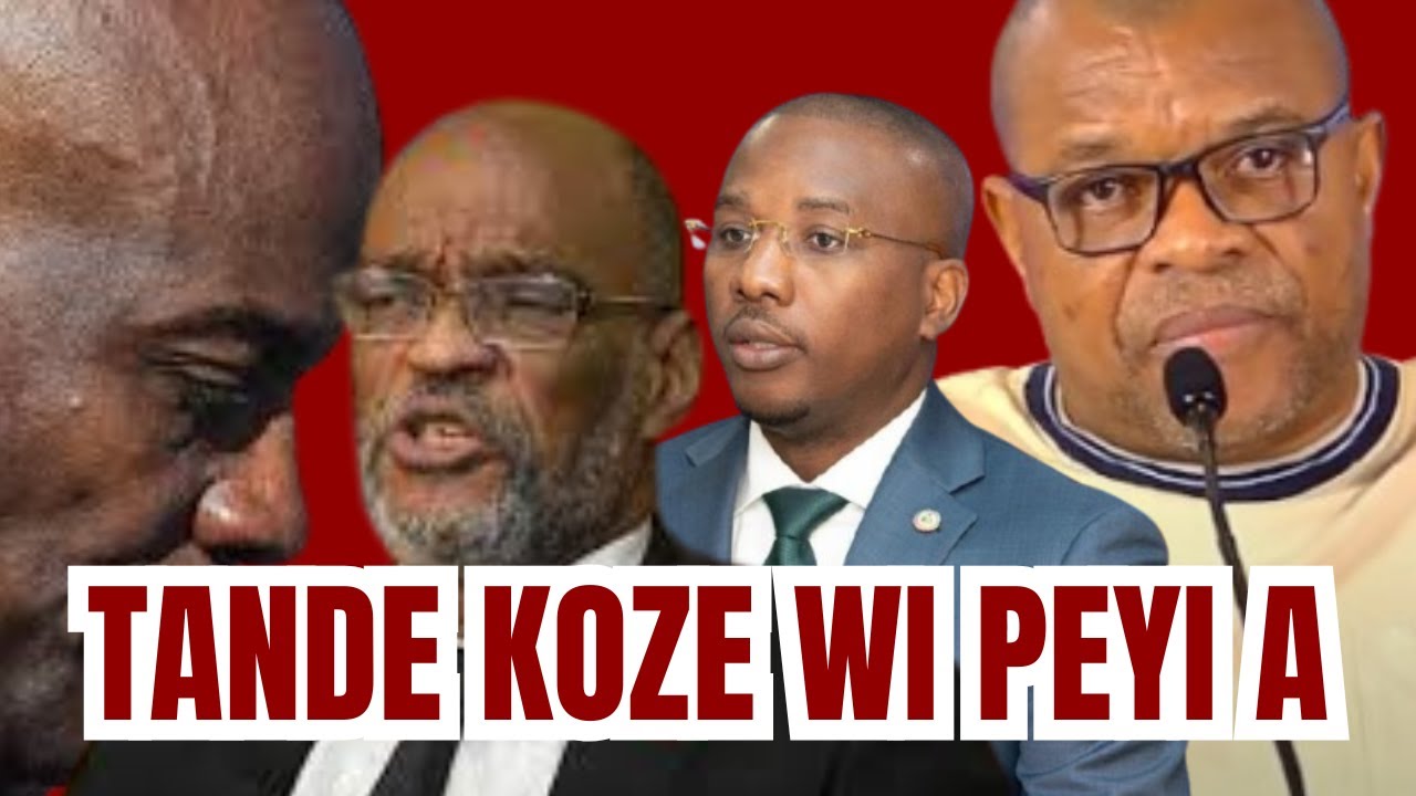 Rudy Sanon bare Claude Joseph anba gwo bout kesyon vin tande kijan l reponn