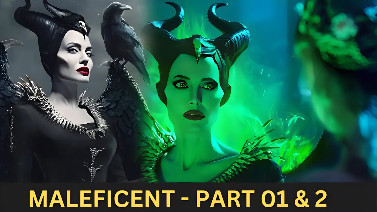 Maleficent 😱 Part - 01 & 02 | movie explained in hindi 