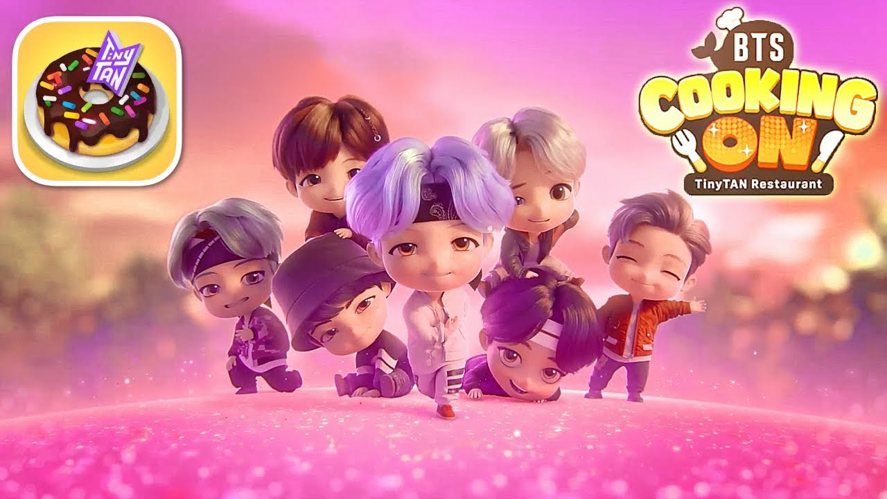 BTS Cooking On - Cooking Game with TinyTAN - iOS / Android Gaemplay
