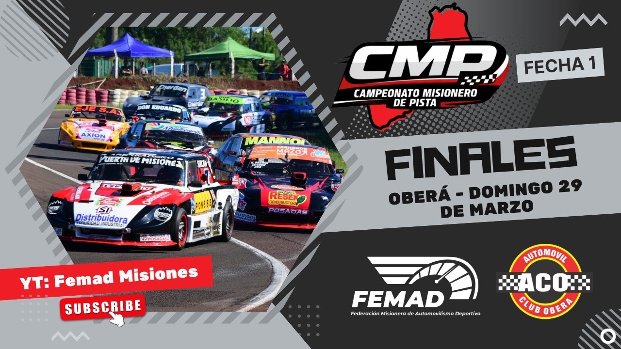 Campeonato Misionero de Pista Fecha 1 - Ober&aacute; Misiones