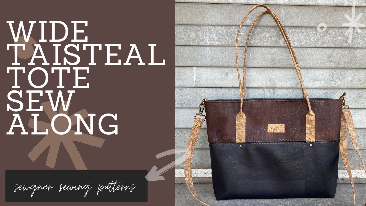 SewGnar Sewing Patterns: Wide Taisteal Tote