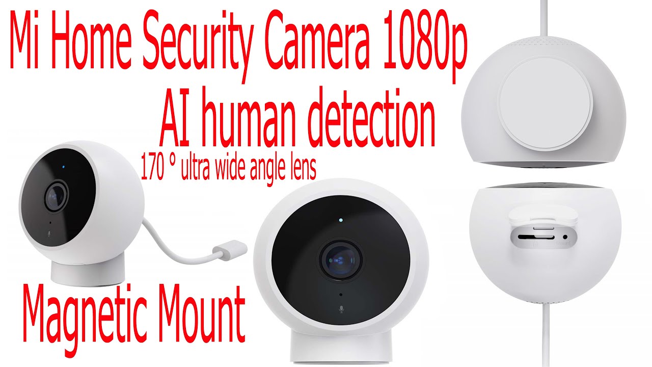Xiaomi Mi Home Security Camera 1080p Magnetic Mount QDJ4065GL
