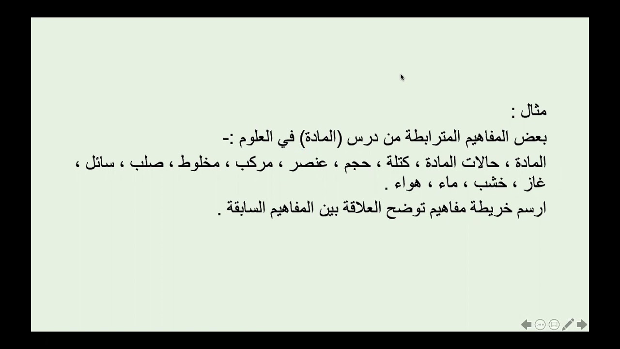 ٦- اساليب التقويم البديل لقياس نواتج التعلم المعرفية - رخصة المعلم المهنية