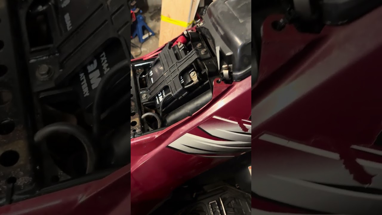 Kawasaki brute force belt warning light reset #atv #4x4