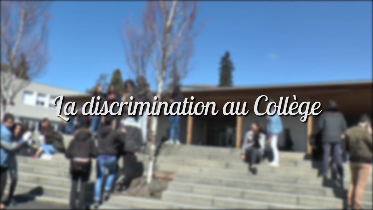 Parlons de la discrimination - Collège Audembron