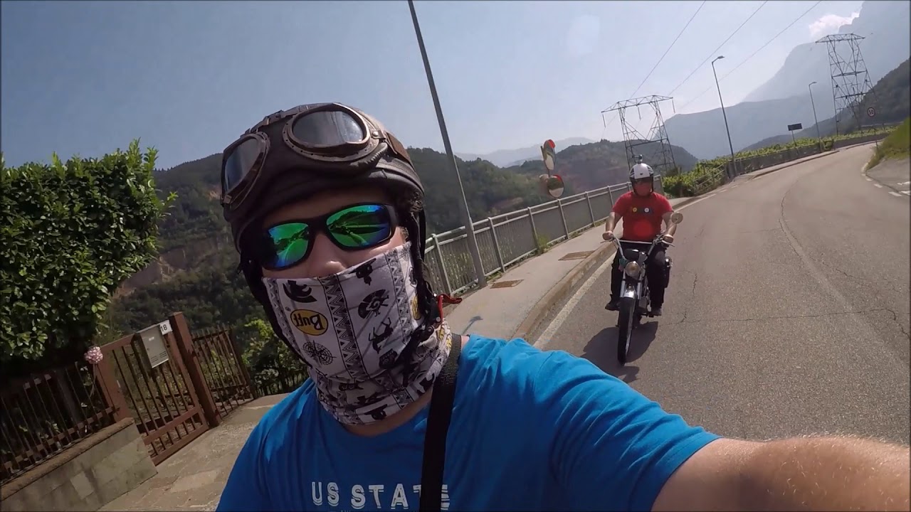 Tomos trip to Stelvio Pass