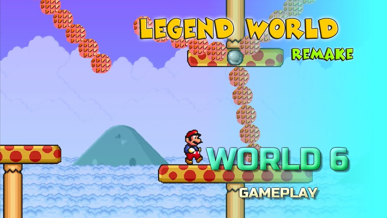 Mario Forever: Legend World Remake v2.0 - World 6 Gameplay