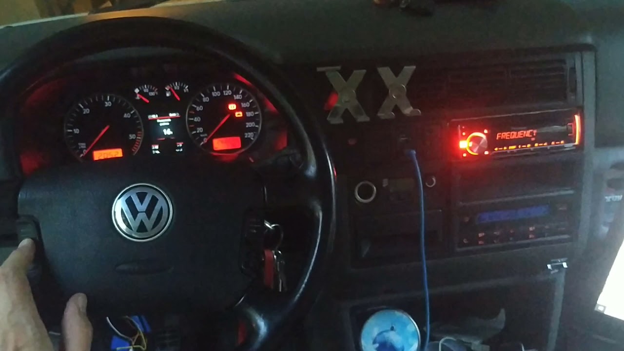 VW T4 MFSW multi function steering wheel - sterownie radiem z kierownicy RcJoyCon CPJexc BSGr