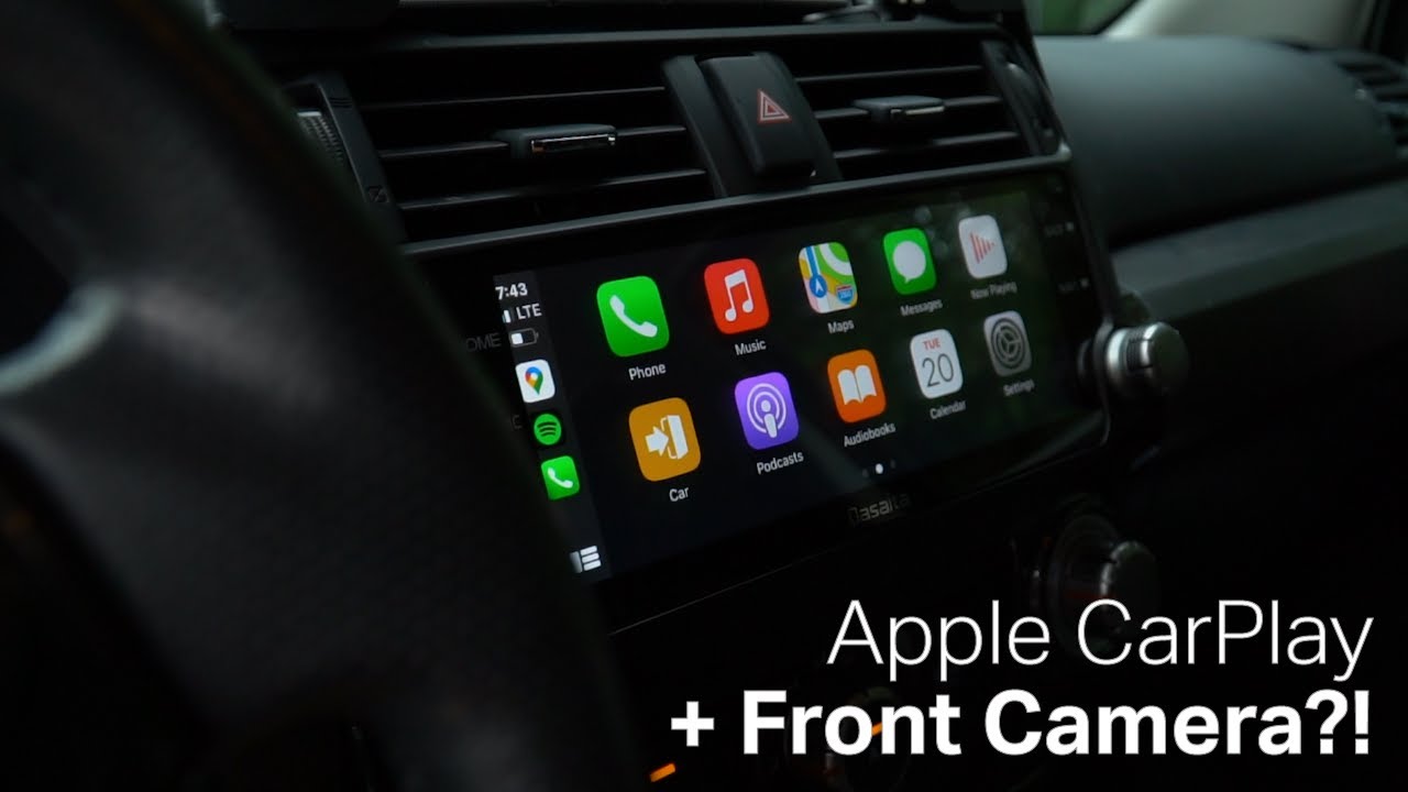 BEST Method to Add Apple CarPlay | Dasaita 2010-2019 Toyota 4Runner | Full Install with Front Camera