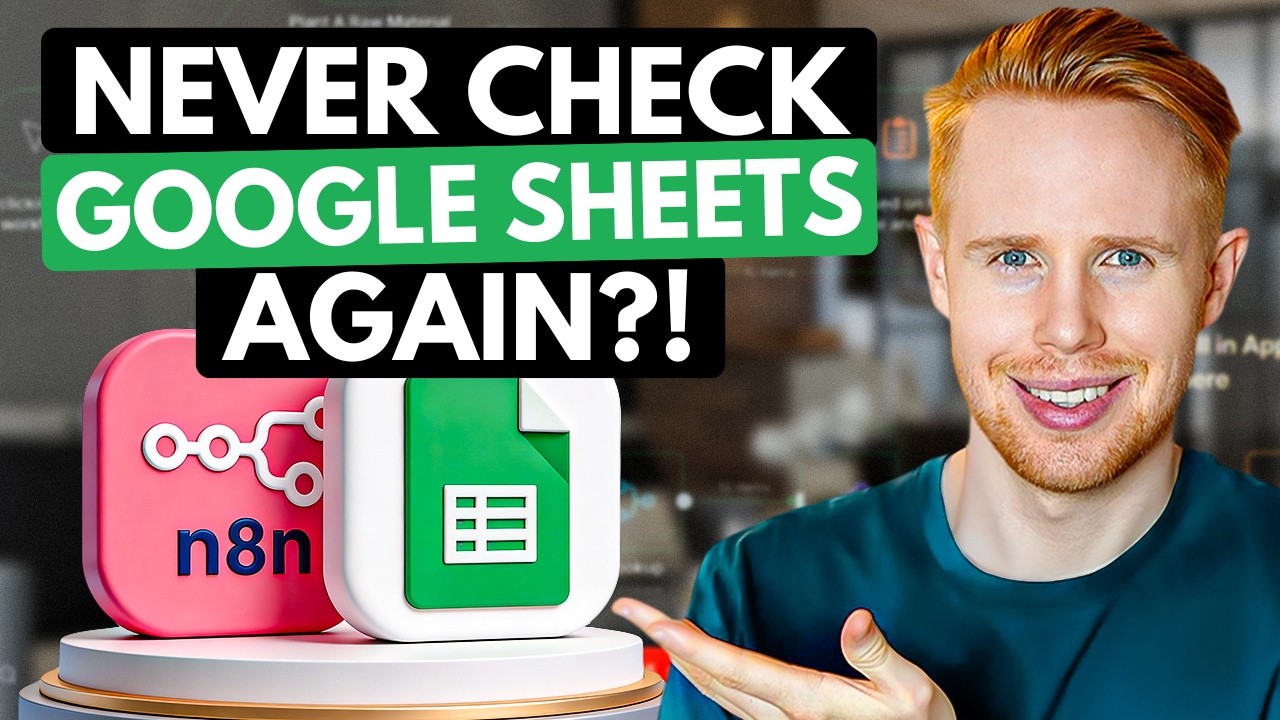 Вы неправильно используете Google Sheets — 10 способов автоматизации всего с помощью n8n (без кода)