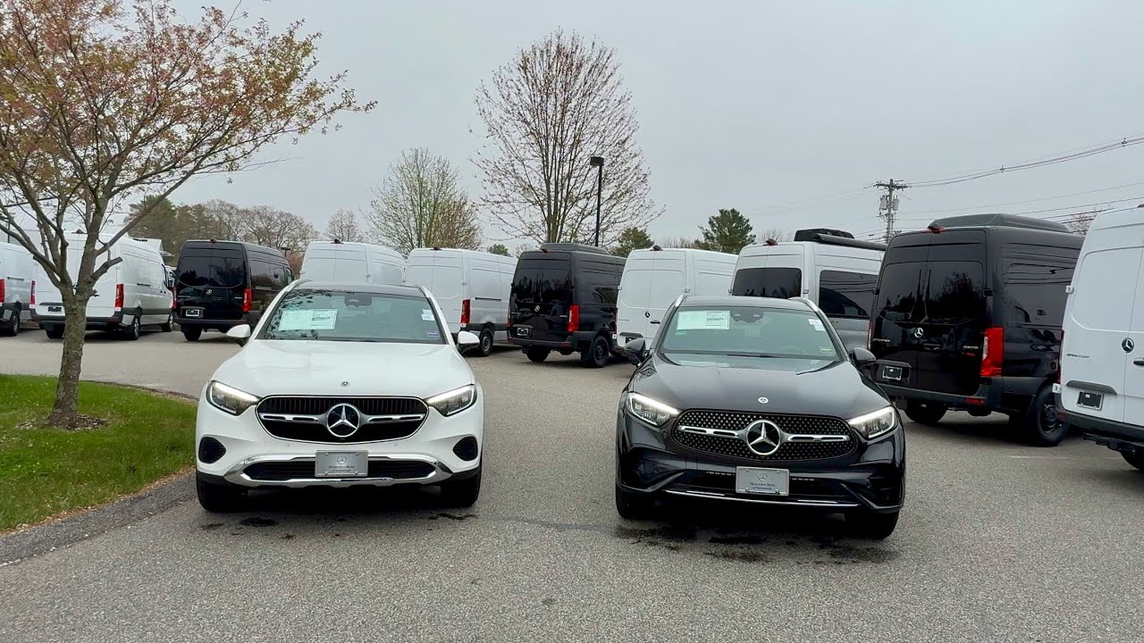 2025 GLC350E AMG Line VS Standard comparison W/ Tom