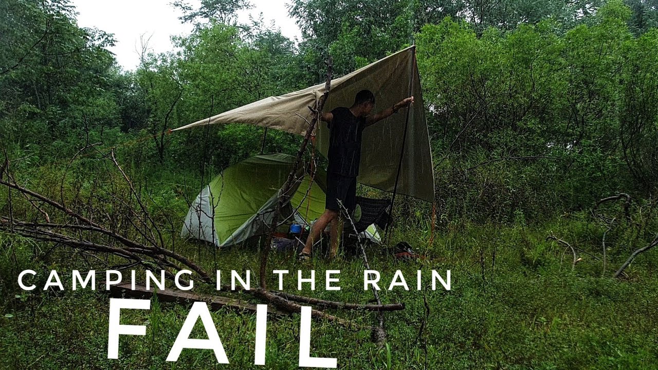 Camping In The Rain