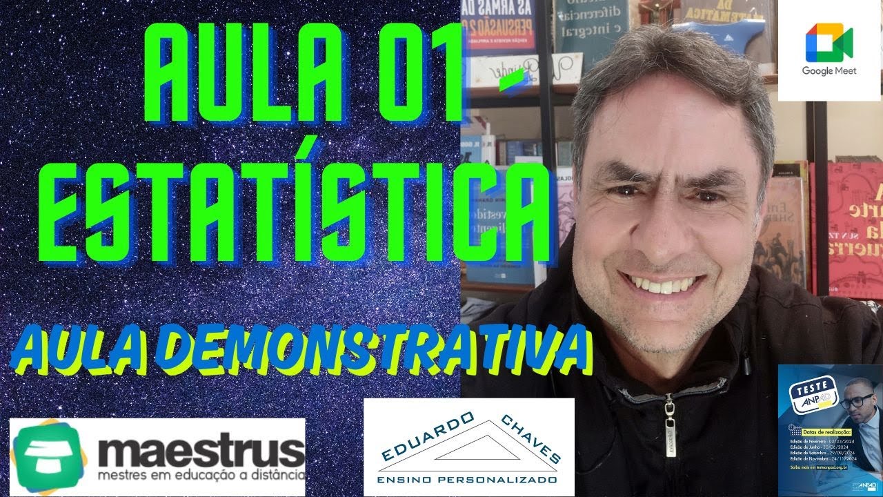 Teste Anpad e IA- Curso Eduardo Chaves - Aula 01 Estat&iacute;stica para Setembro 2025