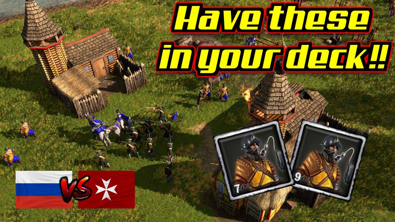You MUST have these cards in your deck!!!  AOE3