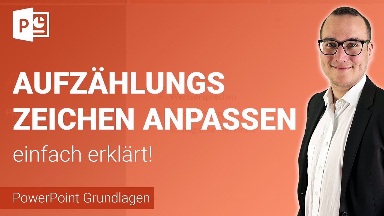 EIGENE AUFZÄHLUNGSZEICHEN einfügen einfach erklärt | Lerne Microsoft PowerPoint ✅