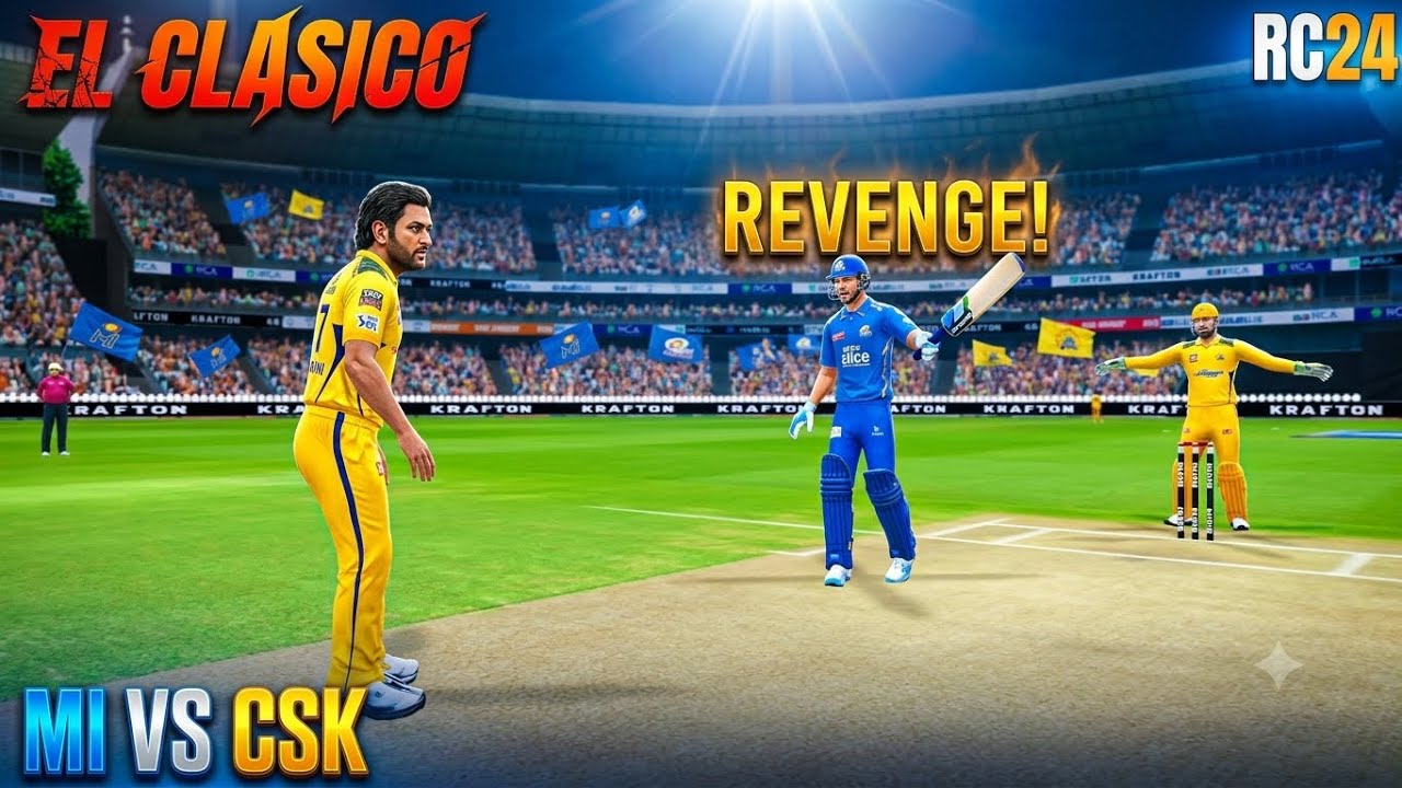 Revenge Time for MI! MI vs CSK| RCPL Auction Expert Mode| RC24|