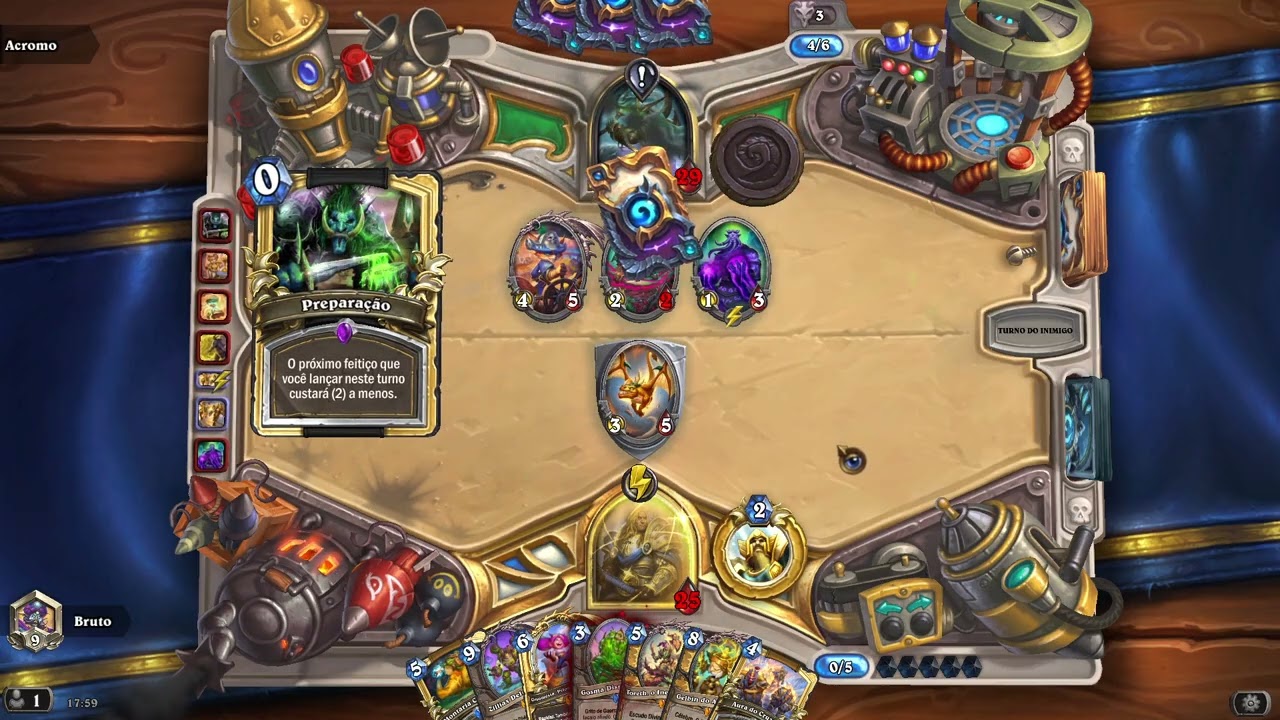 Tem hora que a gente para e assiste só o cara jogando as cartas #hearthstone #gameplay