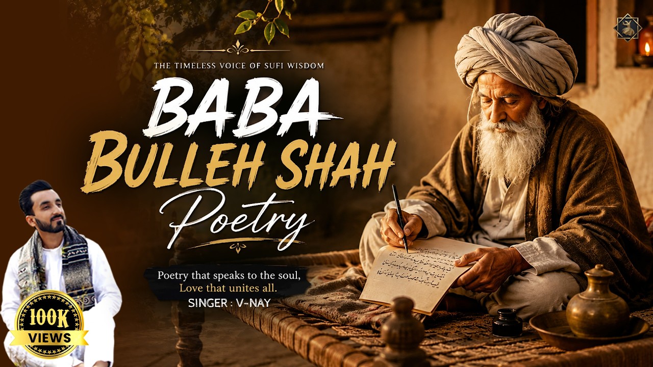 LIVE : Baba Bulleh Shah | ਬਾਬਾ ਬੁੱਲ੍ਹੇ ਸ਼ਾਹ | Heart Touching Punjabi Kalam By V-Nay | Poetry