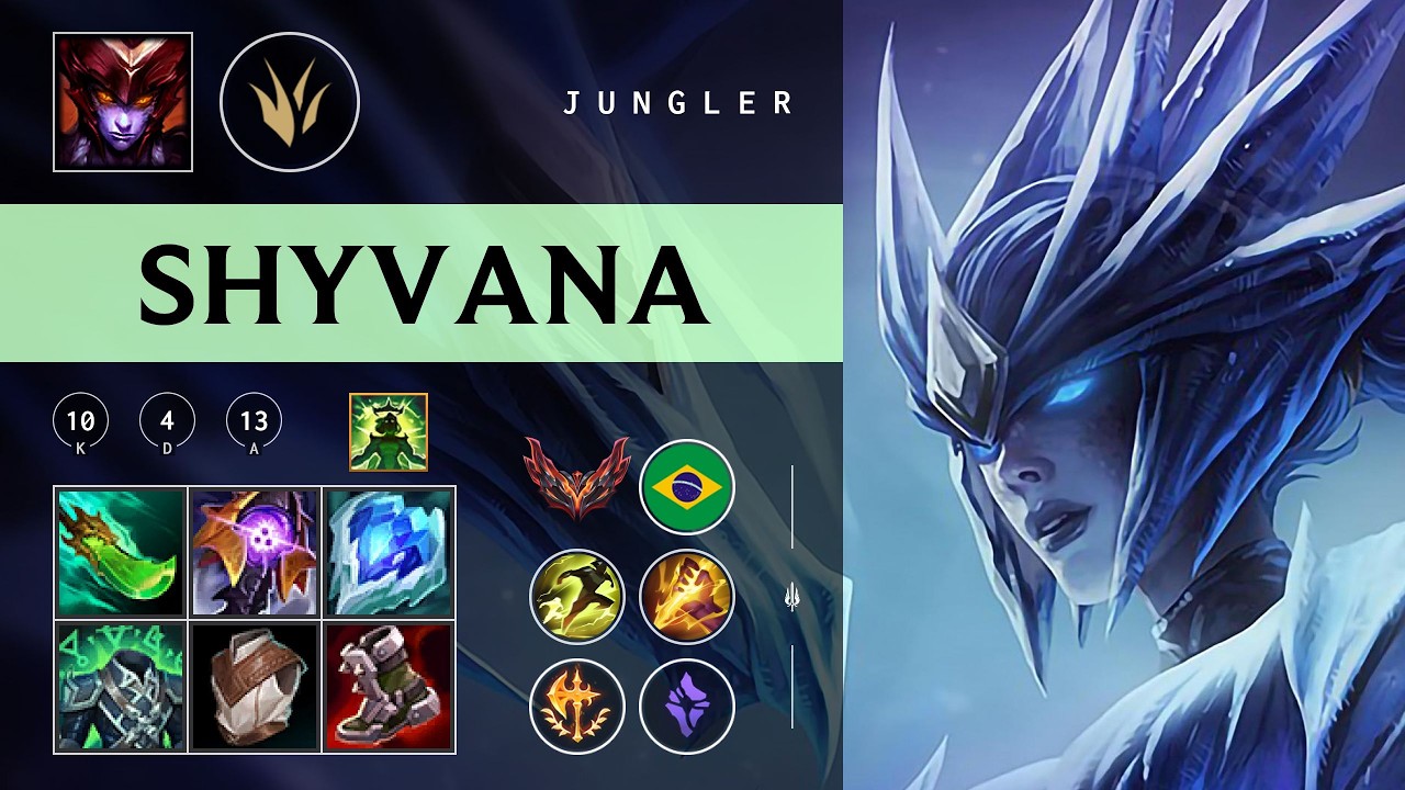 Shyvana Jungle vs Master Yi - BR Grandmaster Patch 26.03
