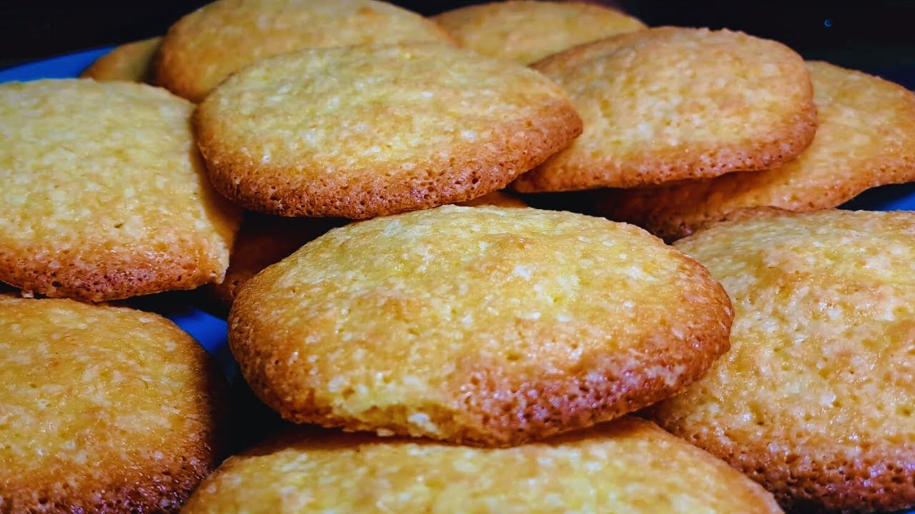 Cómo Hacer  galletas de coco Están Super Buenas