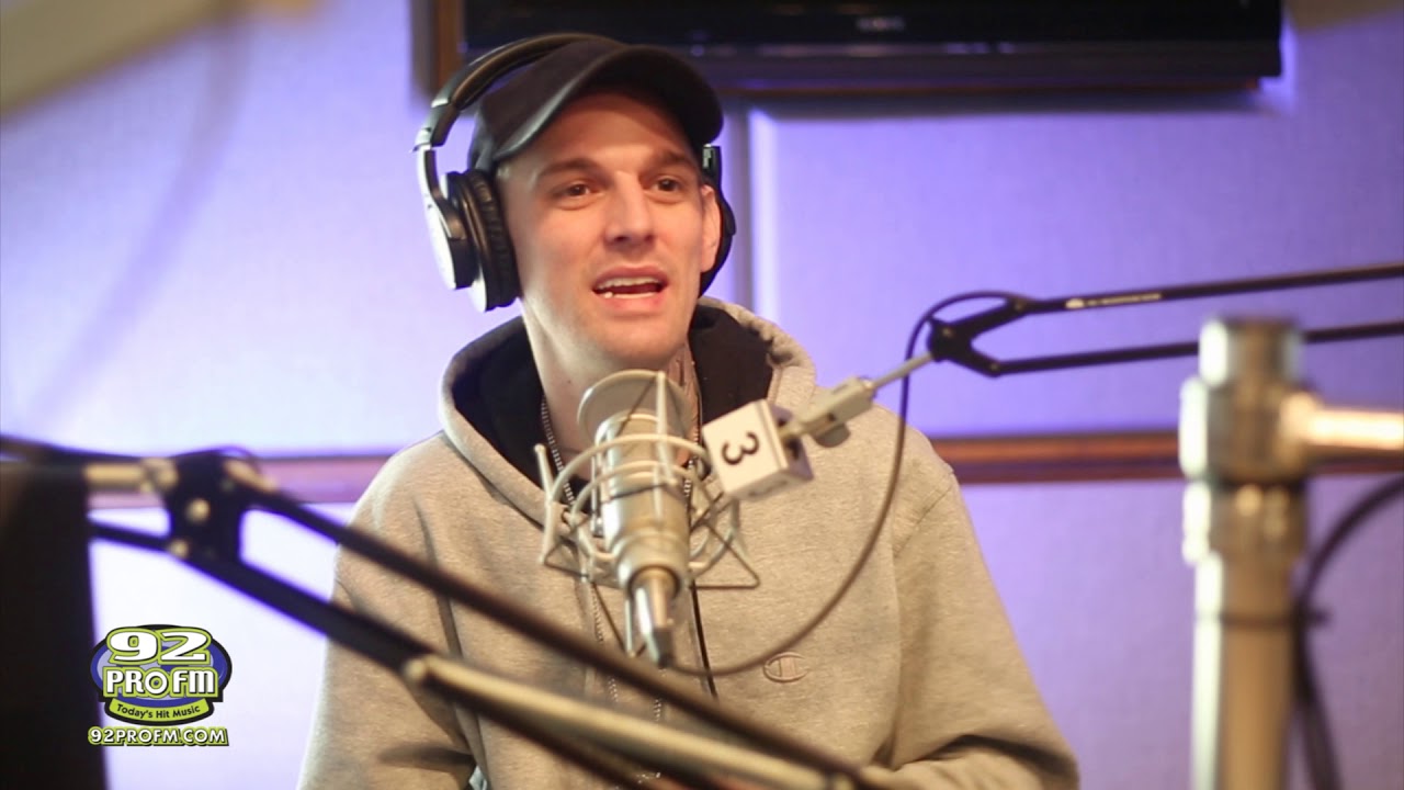 Aaron Carter - FULL INTERVIEW - 92 ProFM