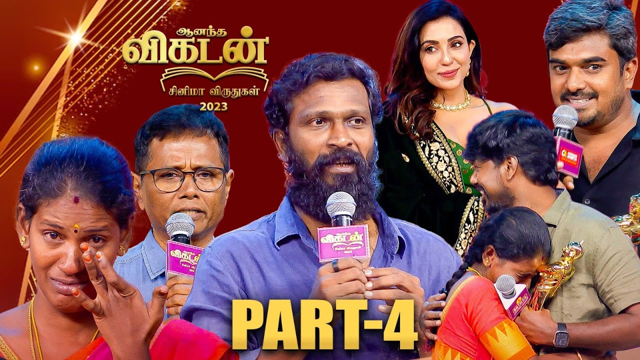 Vetrimaaran | P.S.Vinothraj | Ayali | Director Sasi | Ananda Vikatan Cinema Awards 2023🏆| Part 4