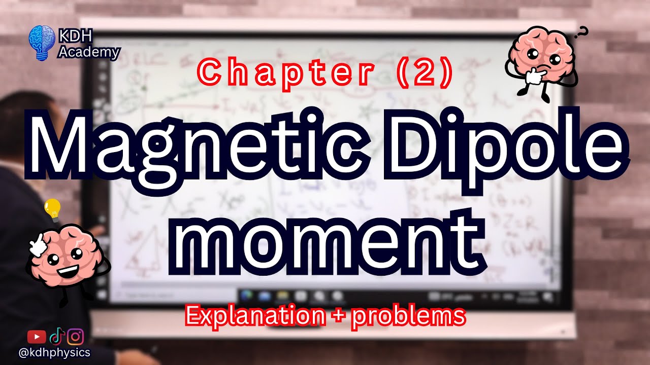 Magnetic dipole moment🔥😍| شرح وافي وحل مسائل متنوعة