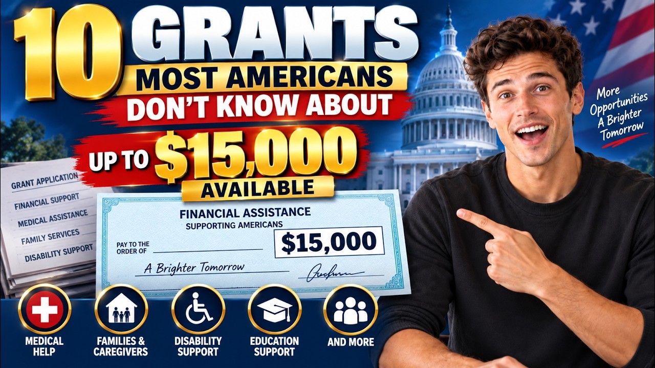 10 Grants Most Americans Don't Know About (Up to $15,000 Available)