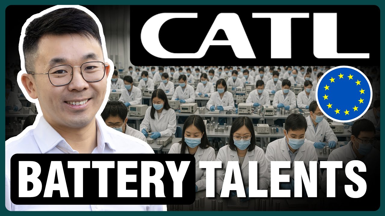 CATL, Tesla & BYD 🔋 Europe’s Battery Talent Shortage Explained! Dr. Billy Wu