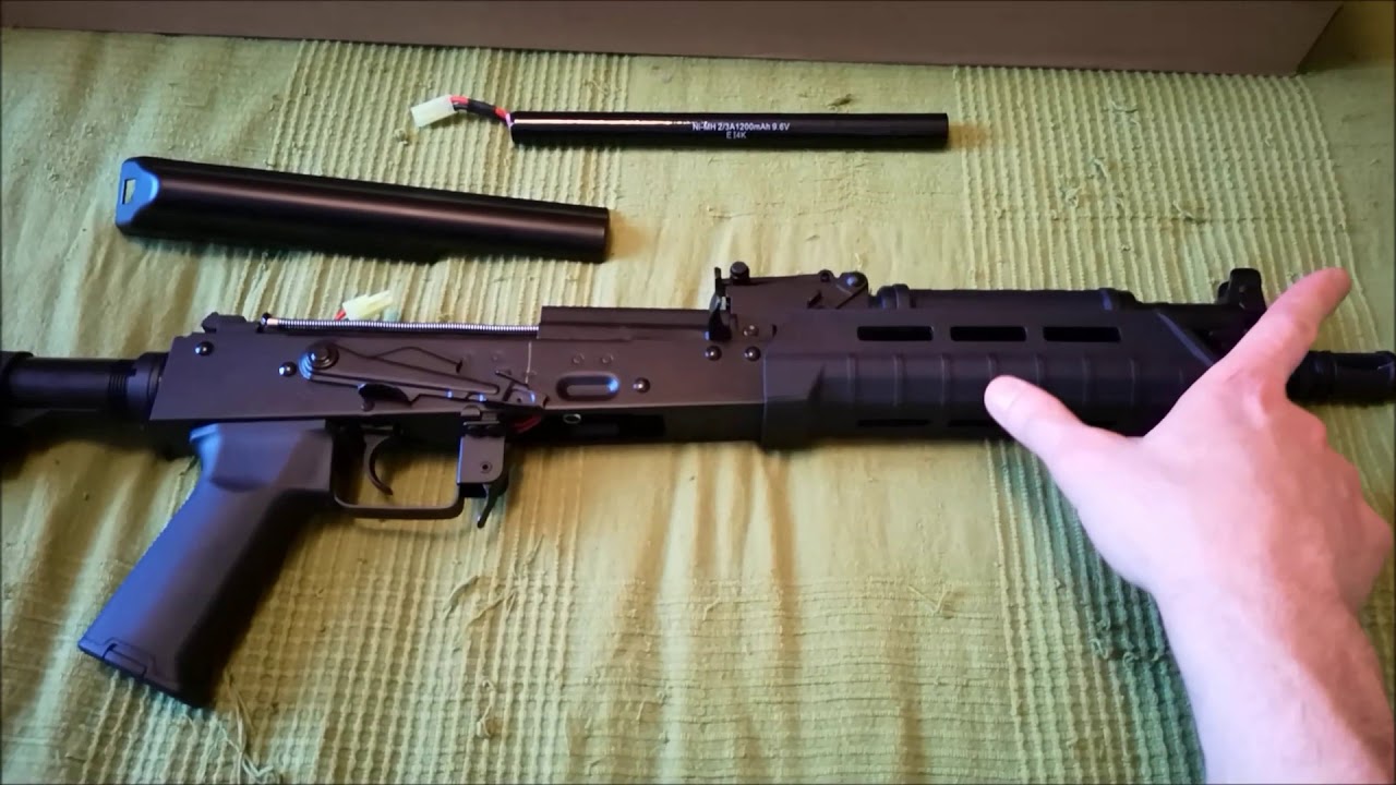 AK74 MAGPUL (CYMA 077F) RECENSIONE E PREPARAZIONE