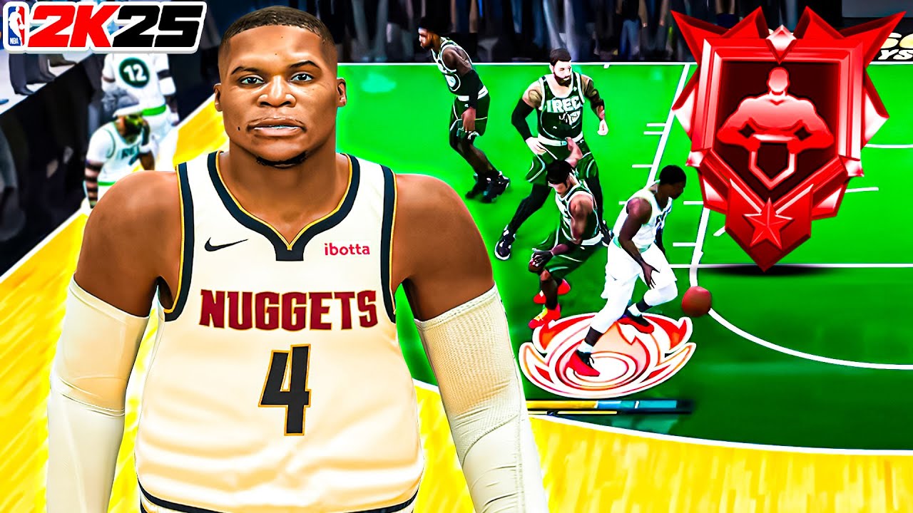 THE POWER OF LEGEND STRONG HANDLES on NBA2K25(FAT DRIBBLEGOD)