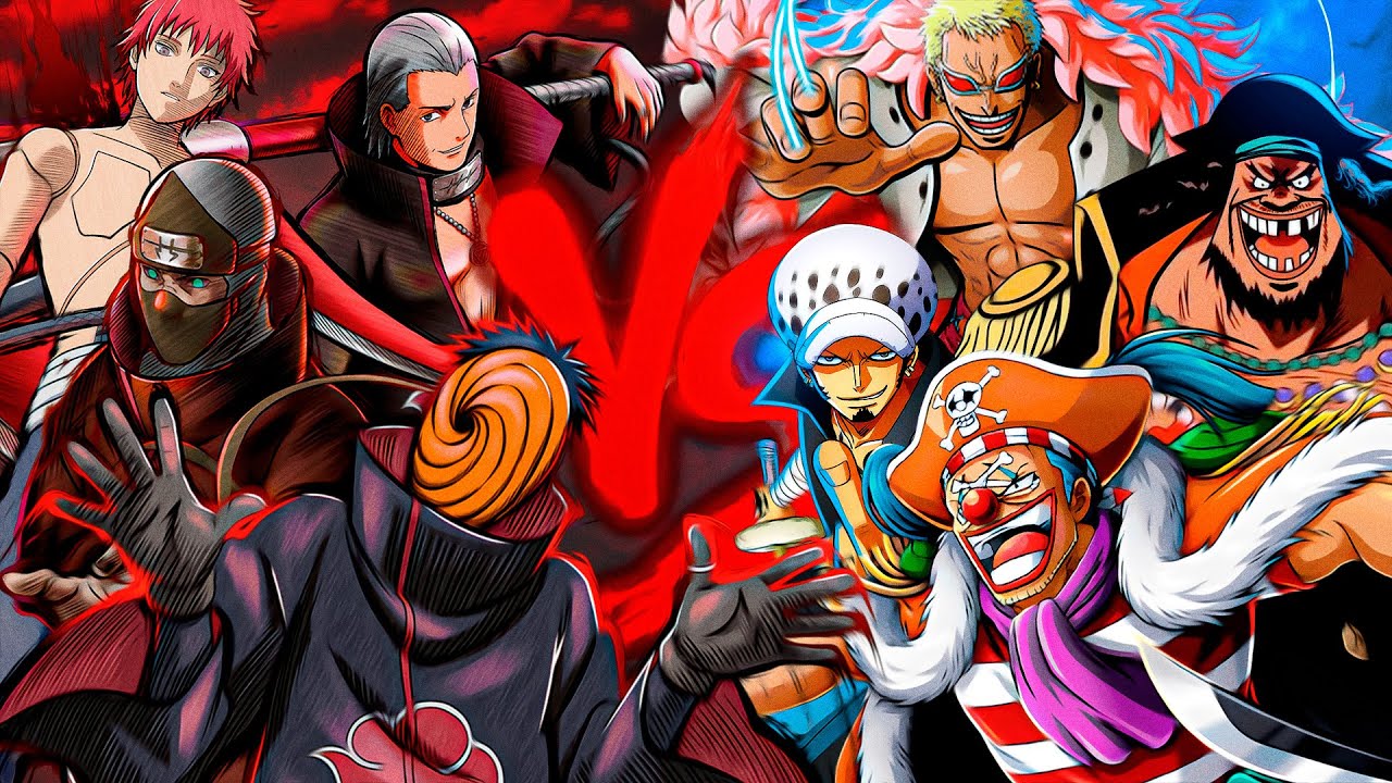 Akatsuki VS. Shichibukais | Combate de Rimas [Prod. Sobral]