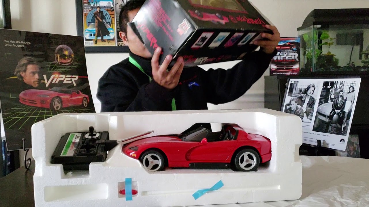VIPER TV SHOW FAN VLOG #05: Dodge Viper RT/10 rc car unboxing