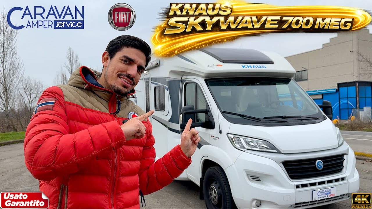 🌍Knaus Sky Wave 700 Meg - QUALITÀ PREMIUM e PREZZO INTELLIGENTE !